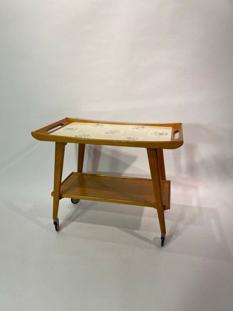 Opal - Καροτσάκι σερβιρίσματος - Ξύλο, Κεραμικό #1.0