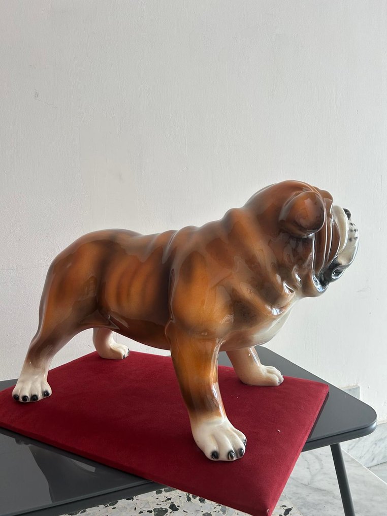 雕刻, Bulldog - 42 cm - 陶瓷 #3.2