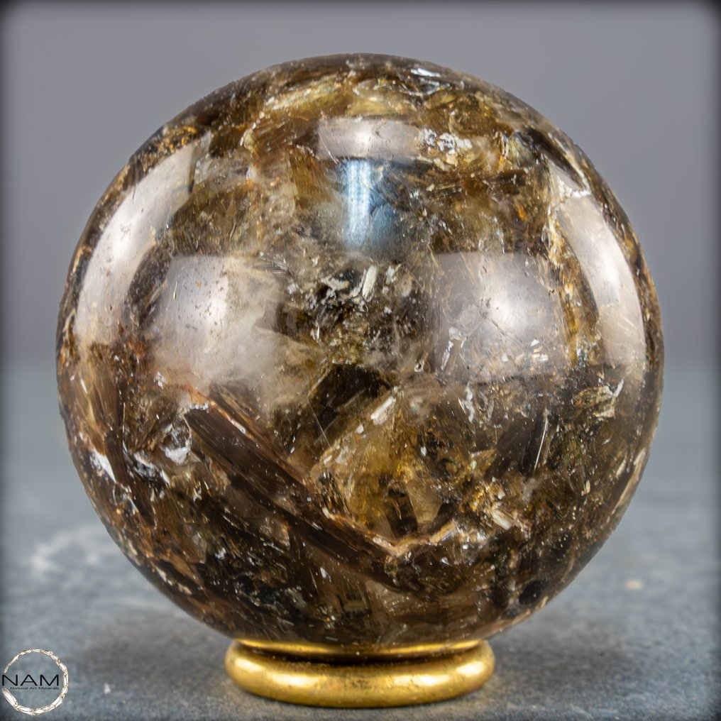 天然的闪光球 地球在其最纯粹的形式中的闪耀,来自巴西。- 328.44 g #3.2