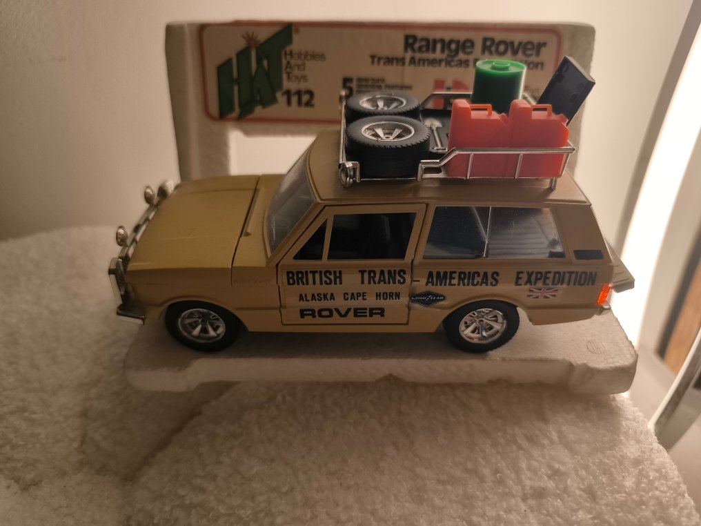 Bburago 1:43 - Model car - Range Rover Trans Americas Expedition #1.0