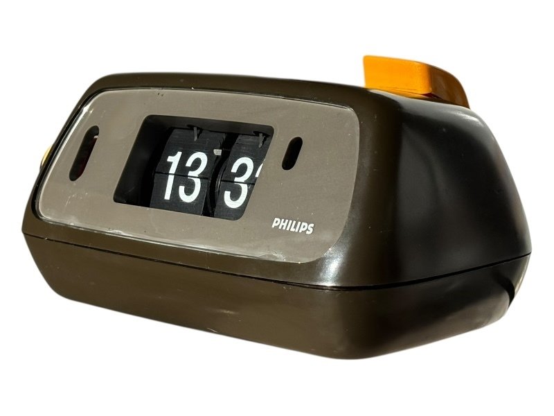 Flip clock - Philips Space Age Plastic - 1970-1980 - Japanese Movement 1970s #4.3