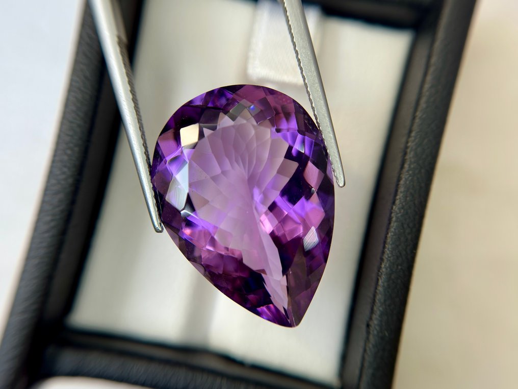 没有保留价 - 1 pcs  紫色 紫水晶  - 29.05 ct - 国际有色宝石协会（ICA GemLab） - 优雅的紫水晶 #2.1