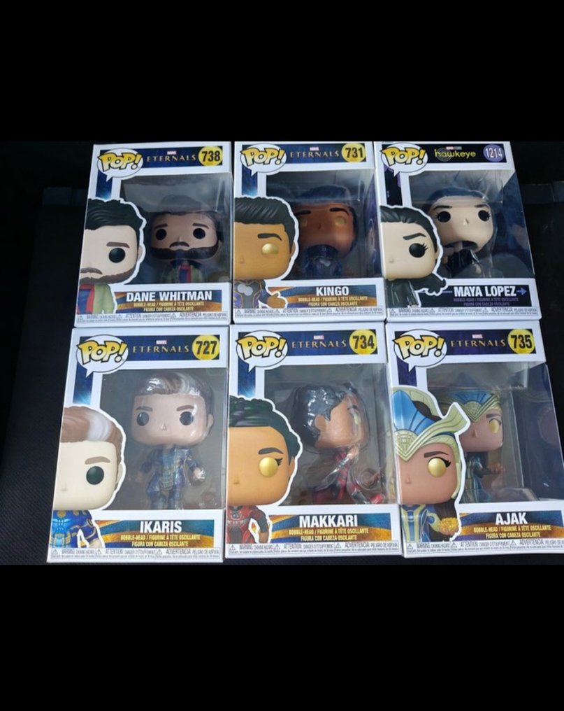 Funko  - Funko Pop Eternals & Hawkeye collection #1.0