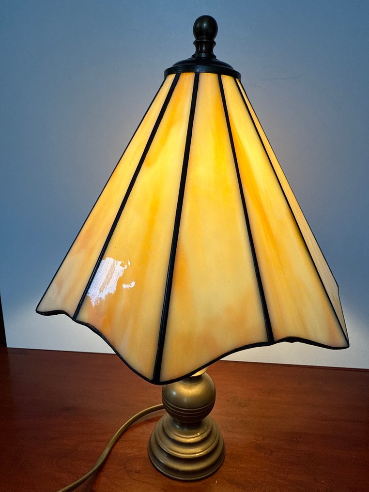Desk lamp - Glass, Brass #1.0