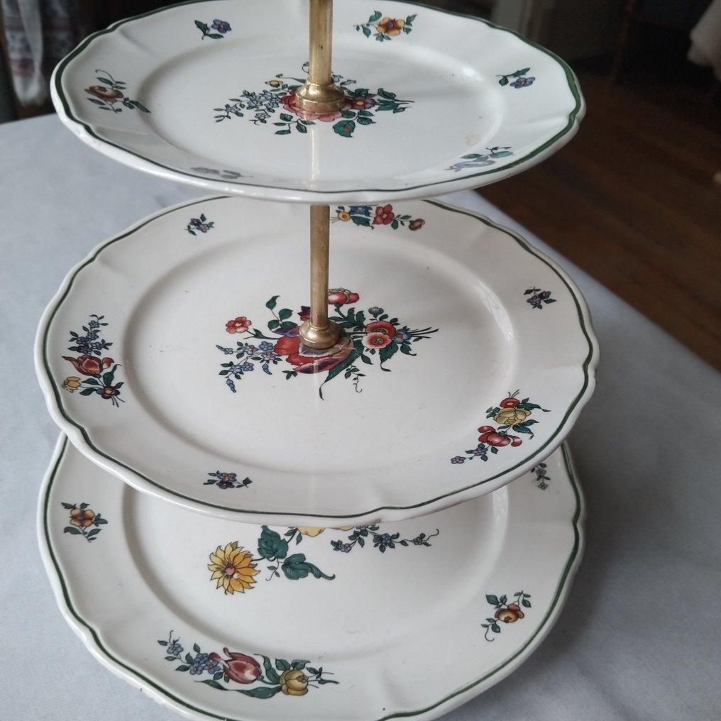 德国唯宝 - 上菜托盘 - Alt Straßburg - 瓷, 黄铜, 金属 #4.3