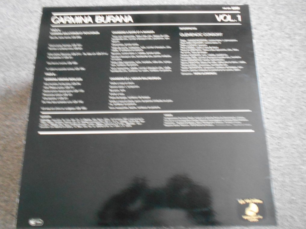 Clemencic Consort - Multiple artists - Harmonia Mundi: Carmina Burana, Volume 1-5, Clemencic Consort, Clemencic - Multiple titles - LP Albums (multiple items) - Unknown pressing - 1979 #2.1