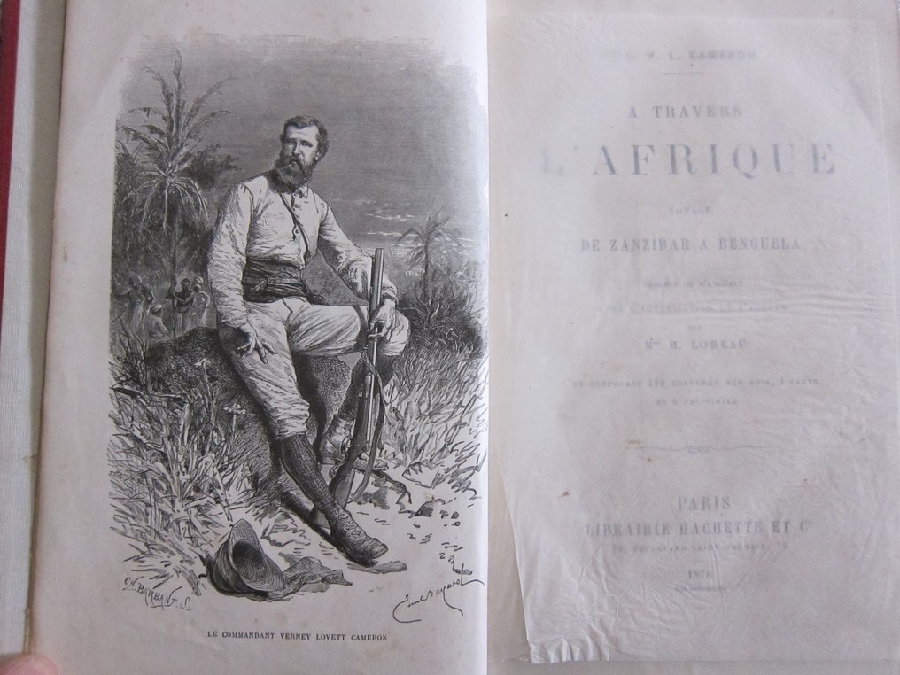 V. L. Cameron - A Travers l'Afrique Voyage de Zanzibar a Benguela - 1878 #1.0