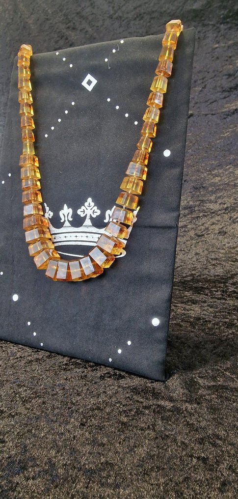 Chihlimbar - Chihlimbar - HONIG-Block-Collier - 37 cm - 0 cm (Fără preț de rezervă) #1.0