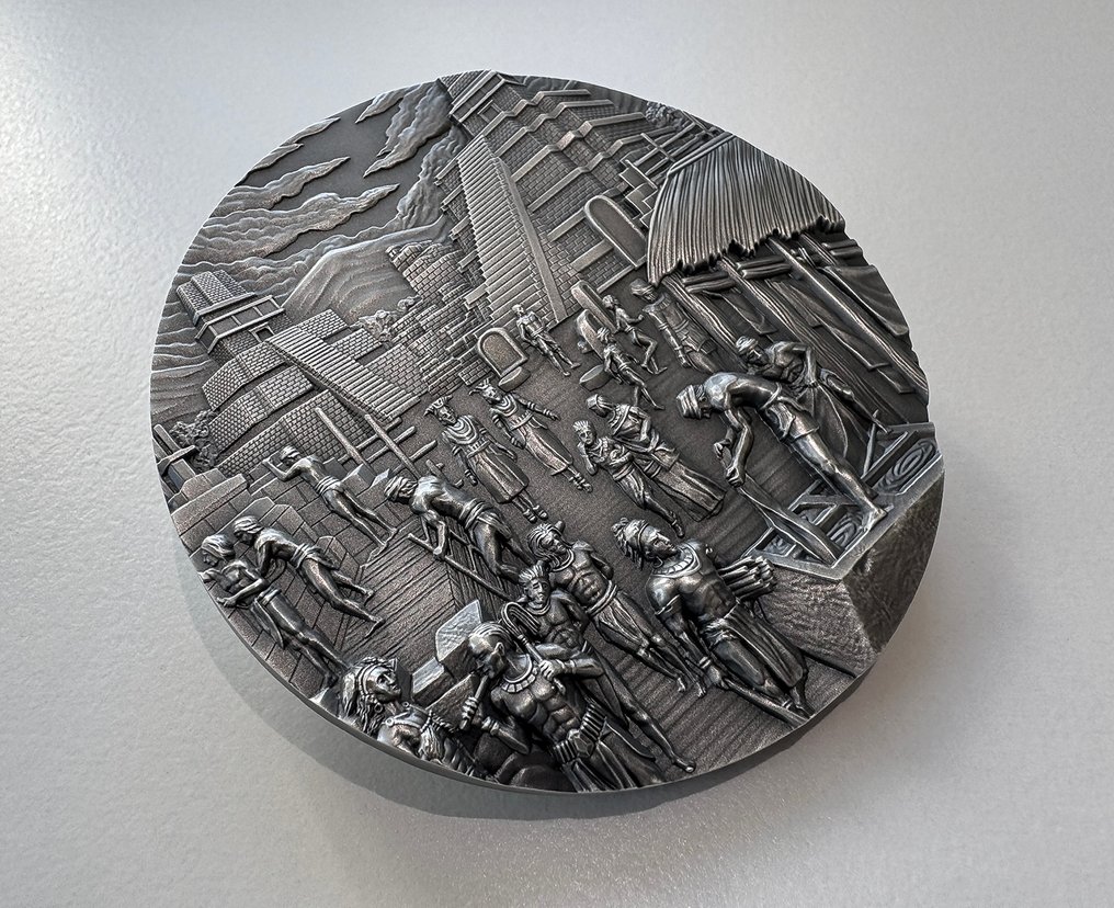 帕勞. 25 Dollars 2024 The third release in the “Lost Civilization” series – Maya Civilization, 5 Oz #2.1