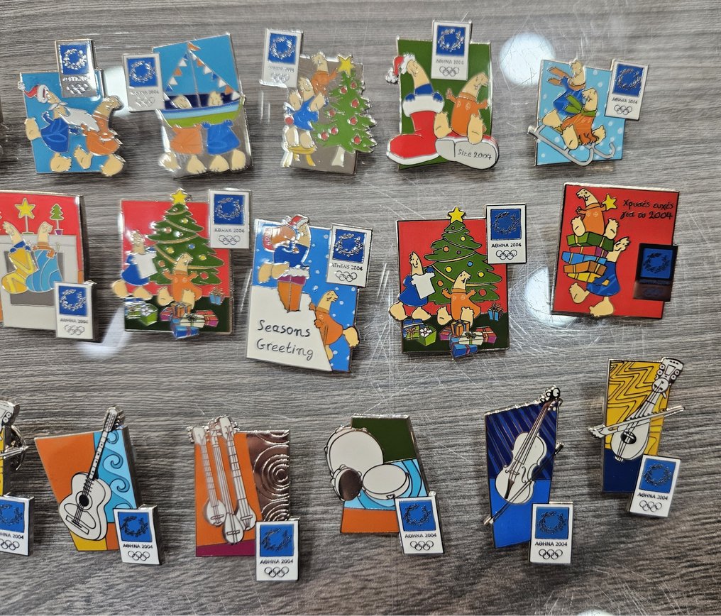 Olympic Games - 2004 - Pin series Odysseus (x19 pins) #1.0