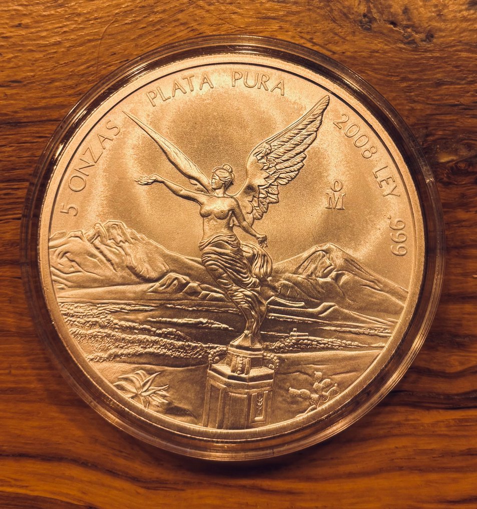 Μεξικό. 5 Onzas 2008, 5 oz #1.0