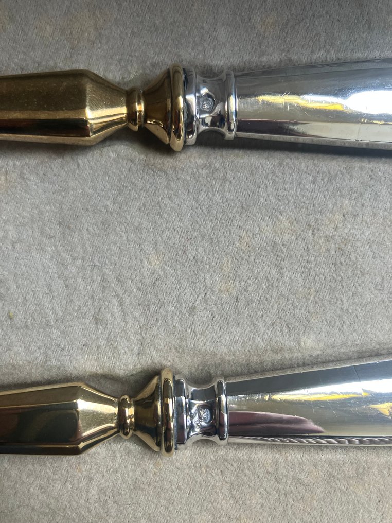 Vassoio di portata da insalata - .925 argento - 1920-1930 #4.3