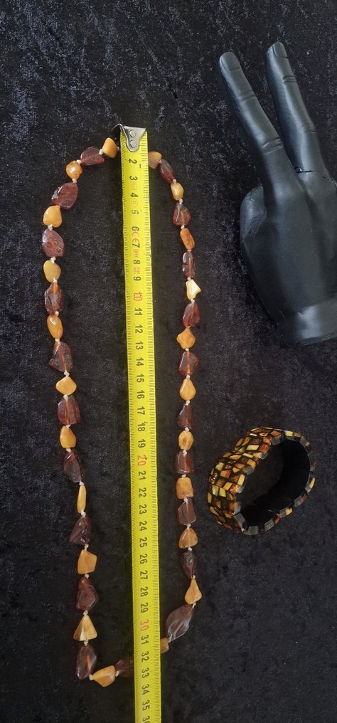 Baltisch barnsteen - Barnsteen - 0 - 33 cm - 0 cm (Zonder Minimumprijs) #1.0