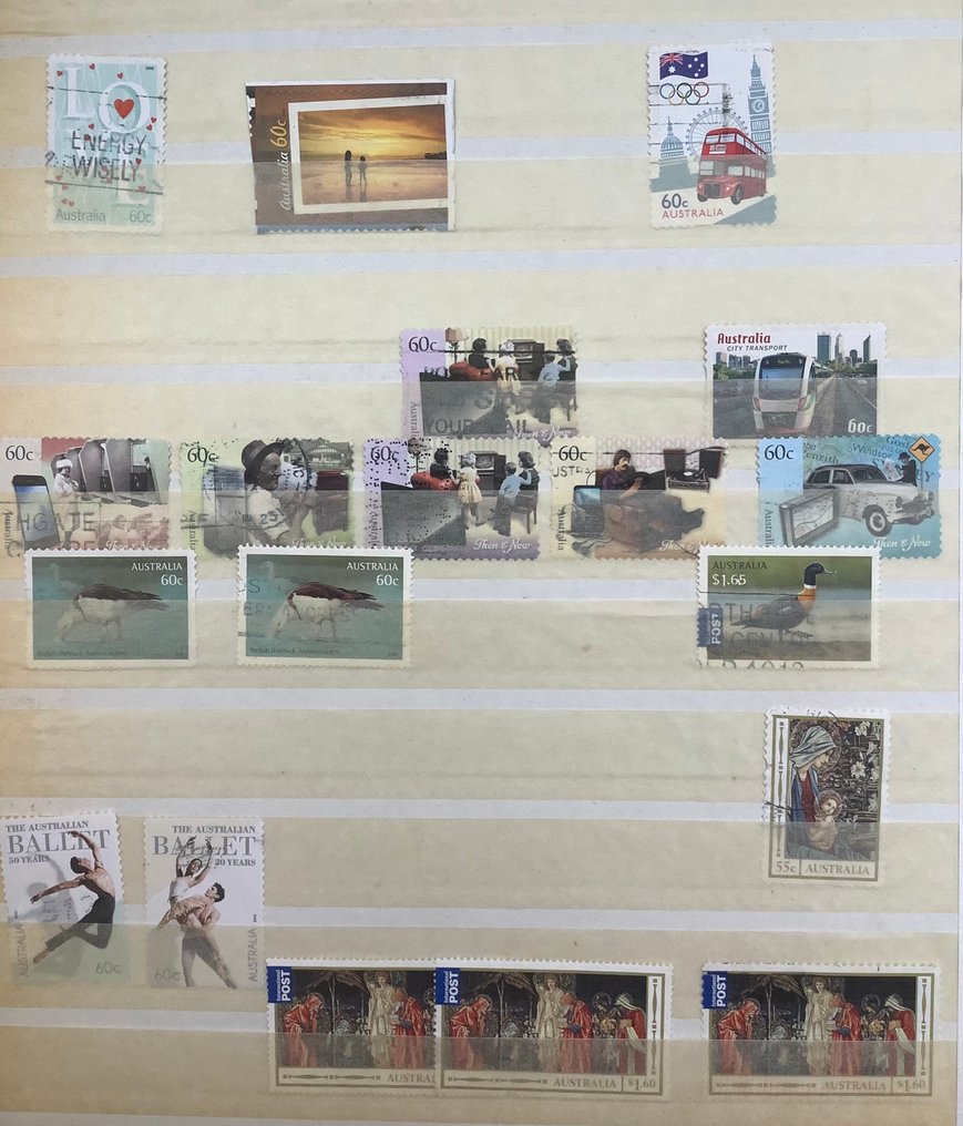 Australia 1927/2014 - Collection or batch Australia in two insertion books. #3.2