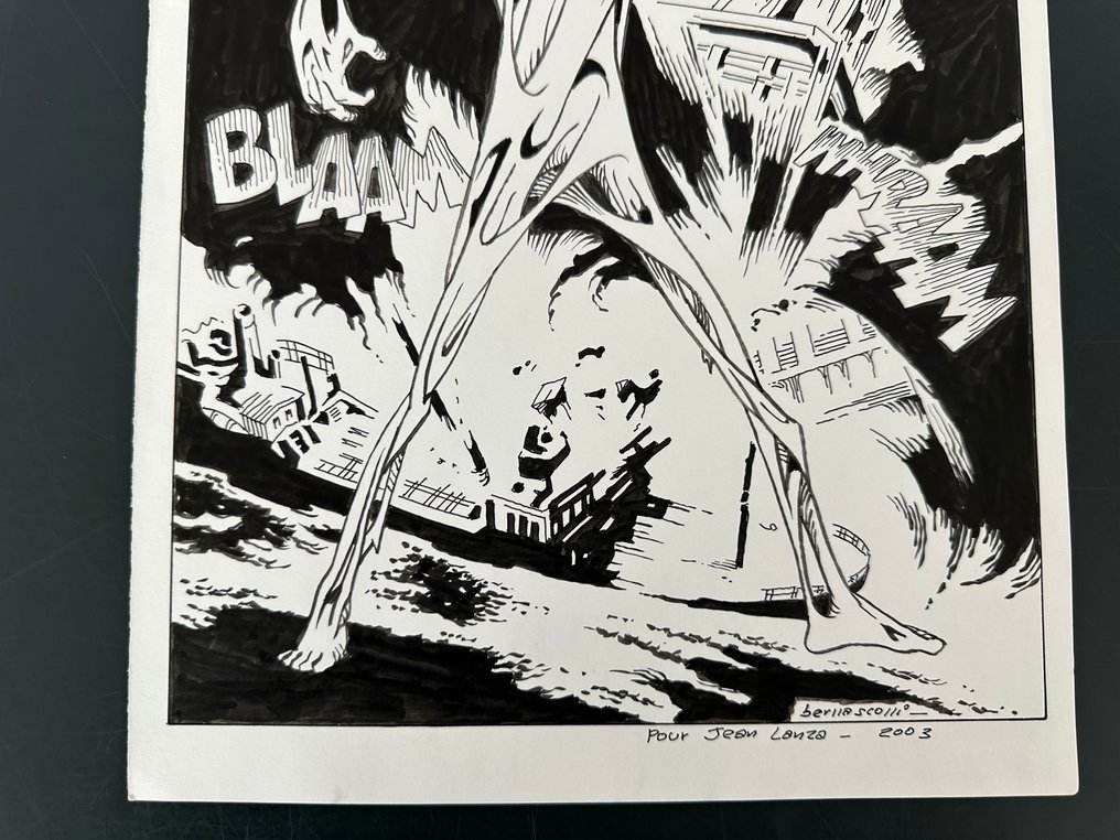 Luciano Bernasconi - 1 Original drawing - wampus #3.2