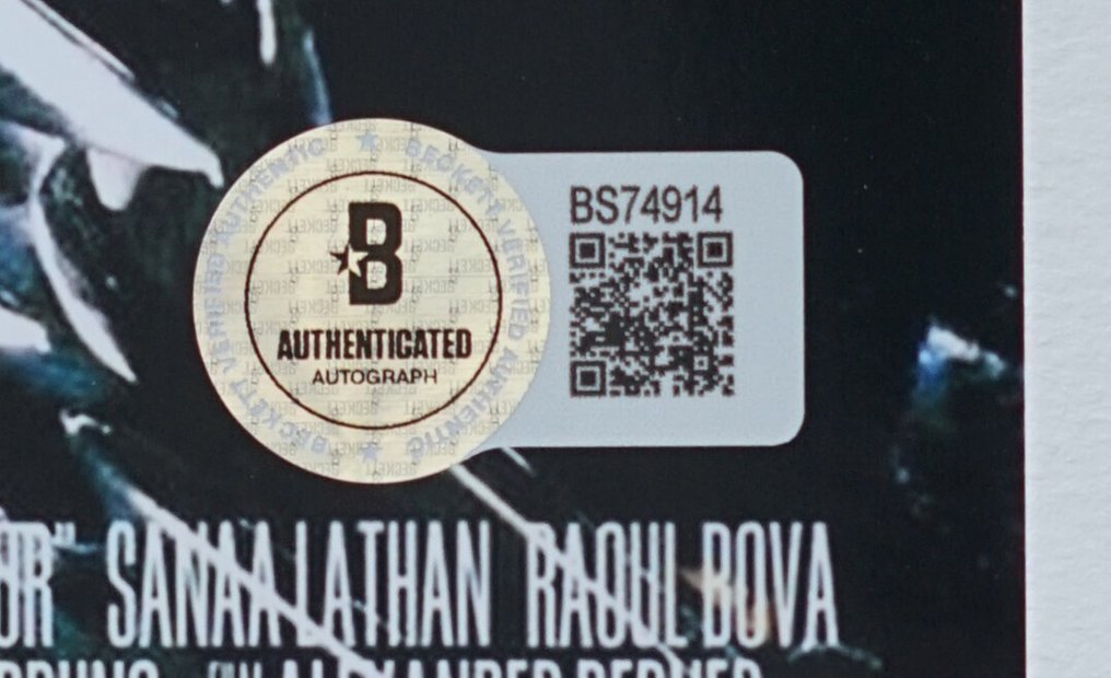 Alien - Tom Woodruff Jr. (Xenomorph) - Autograph, Photo With Beckett COA #3.2