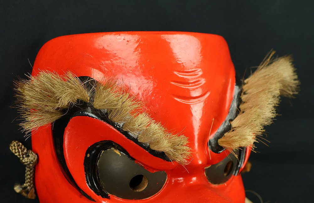 Μάσκα Noh - Ξύλο - Sarutahiko Tengu (χωρίς τιμή ασφαλείας) #3.2