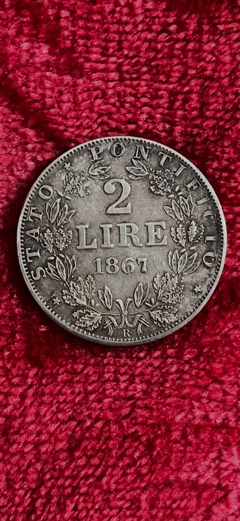 意大利 - 教皇国 Lotto 4 monete 1623-1829 #3.2