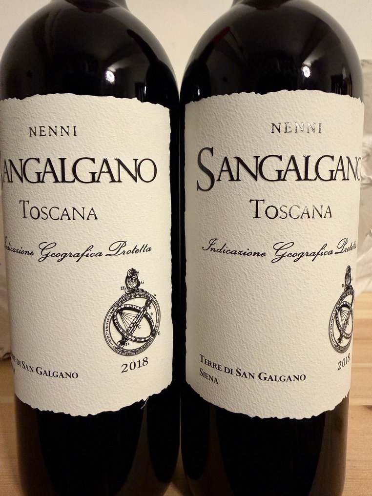2018 Nenni Sangalgano - Toscana IGT - 2 Flasker (0,75 L) #2.1