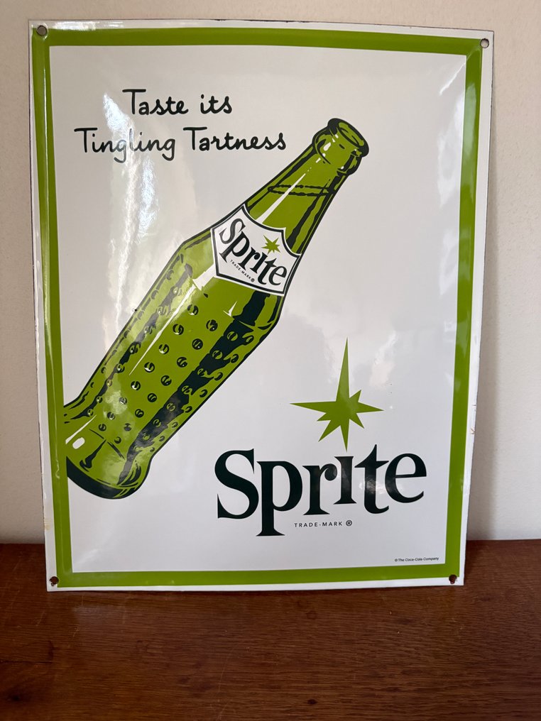 Sprite. Taste its Tingling Tartness. 6 Pack. - Piatto piano (2) - Smalto #2.1