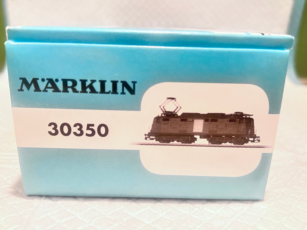 Märklin H0 - 30350/40360 - Train set (2) - E424 + 4 fast train carriages 'Tin Plate' - FS #2.1