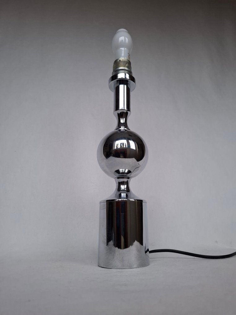 stolken - Lamp - Chroom, Metaal - Space age vintage lamp #1.0