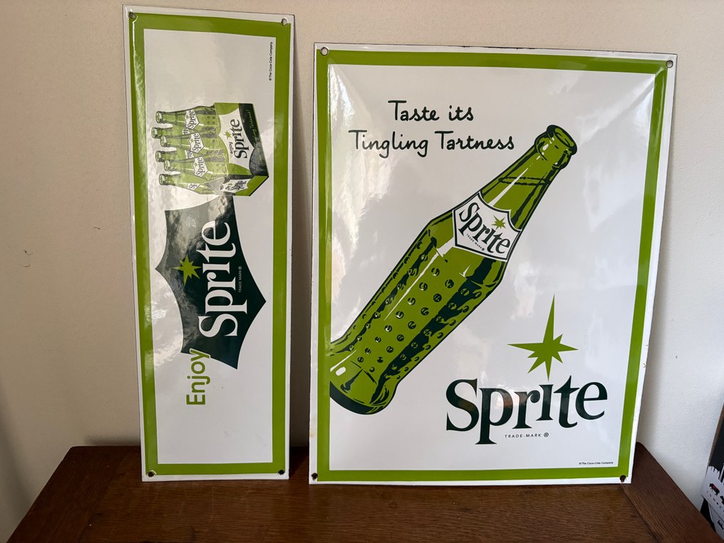 Sprite. Taste its Tingling Tartness. 6 Pack. - Piatto piano (2) - Smalto #3.2