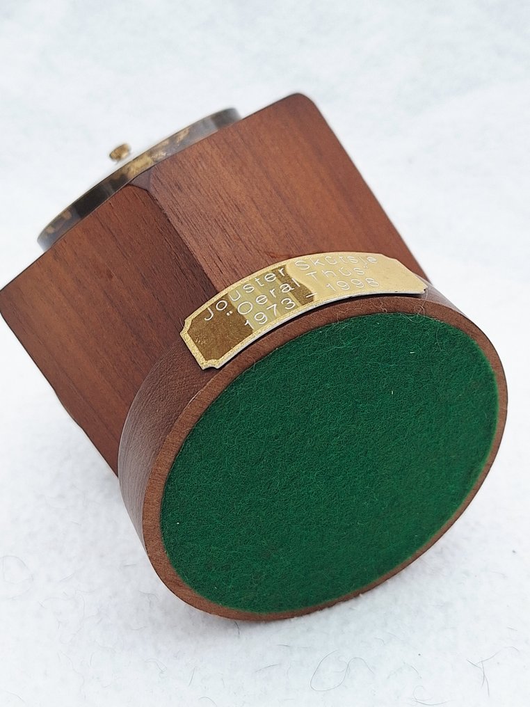 Barigo Germany - Stacja meteorologiczna - Mosiądz, Szkło - kubus model #2.1