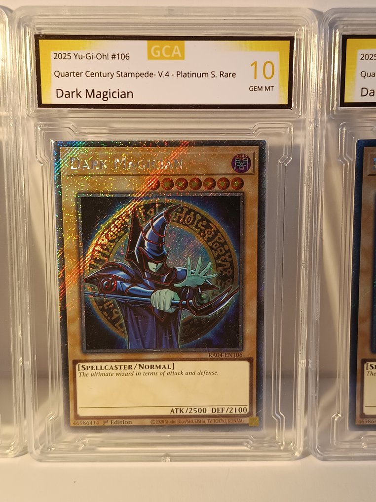 Konami - 3 Card - Yu-Gi-Oh! - 2x Dark Magician and Buster Blader (Yugioh) #2.1