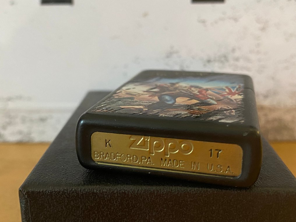 Zippo - IRON MAIDEN 2017 - Ingen mindstepris - Lommelighter - Stål (rustfrit), Messing #3.2