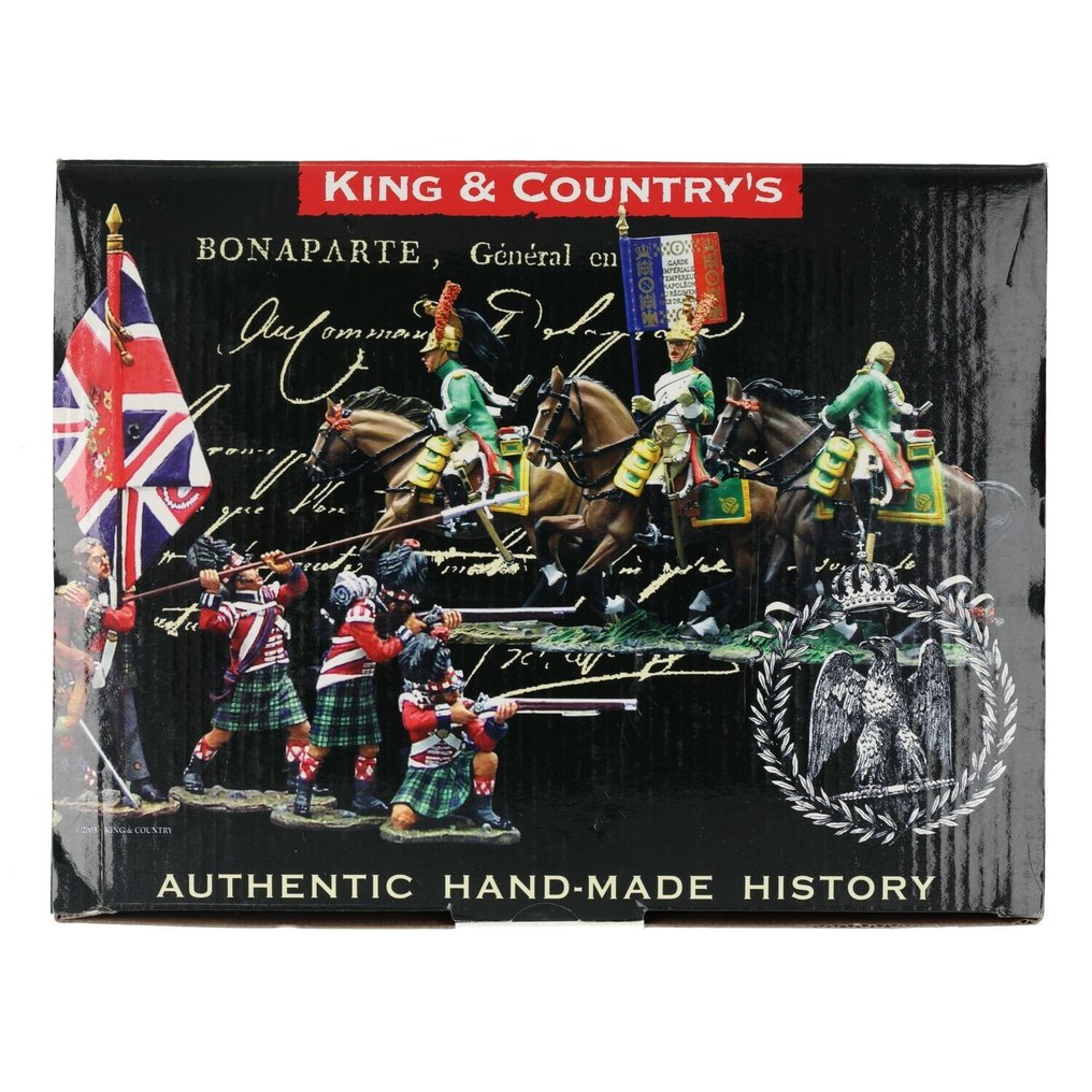 King & Country - Age of Napoleon - British - Statuetta - NA087 “The Sgt. Ewart Set” - Metallo bianco #2.1