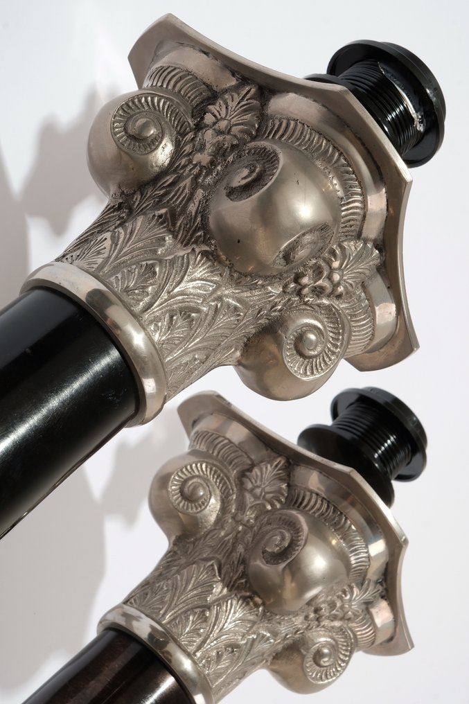 PVR - Een Paar Mega Grote High-End Tafellampen - 91 cm hoog!! - 6,4 kg per lamp! - Table lamp (2) - Metal #3.2