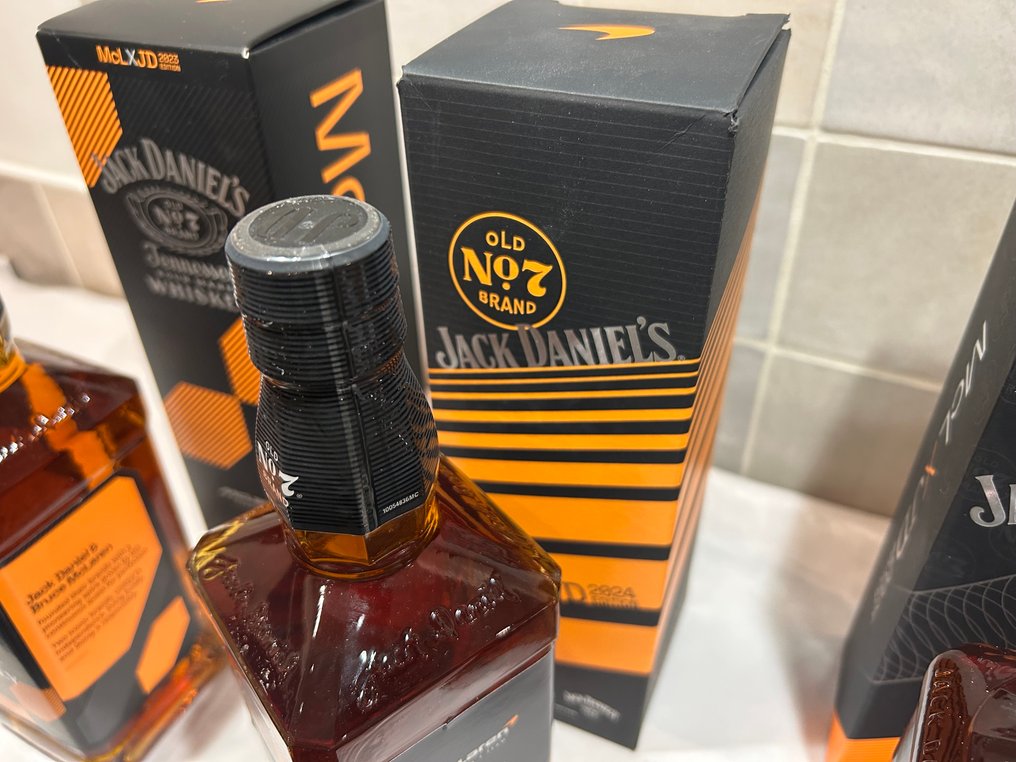 Jack Daniel's McLaren - McLXJD Edition 2023, 2024 & 2025  - 70cl - 3 bottles #4.3