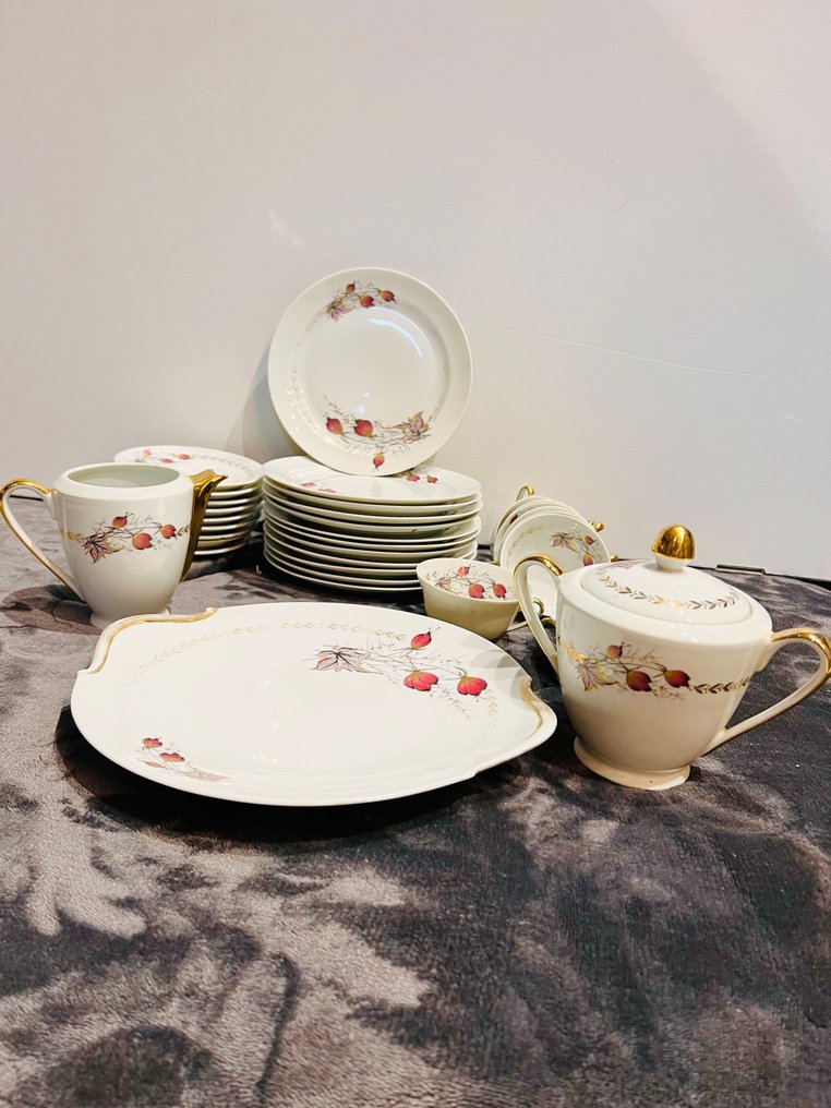 Σερβίτσιο επιδορπίου (32) - Πορσελάνη #1.0