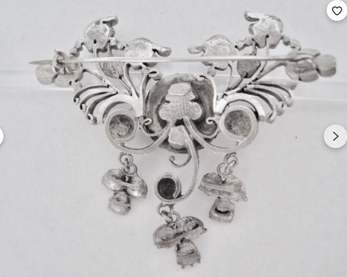 Sans Prix de Réserve - Broche Argent #4.3