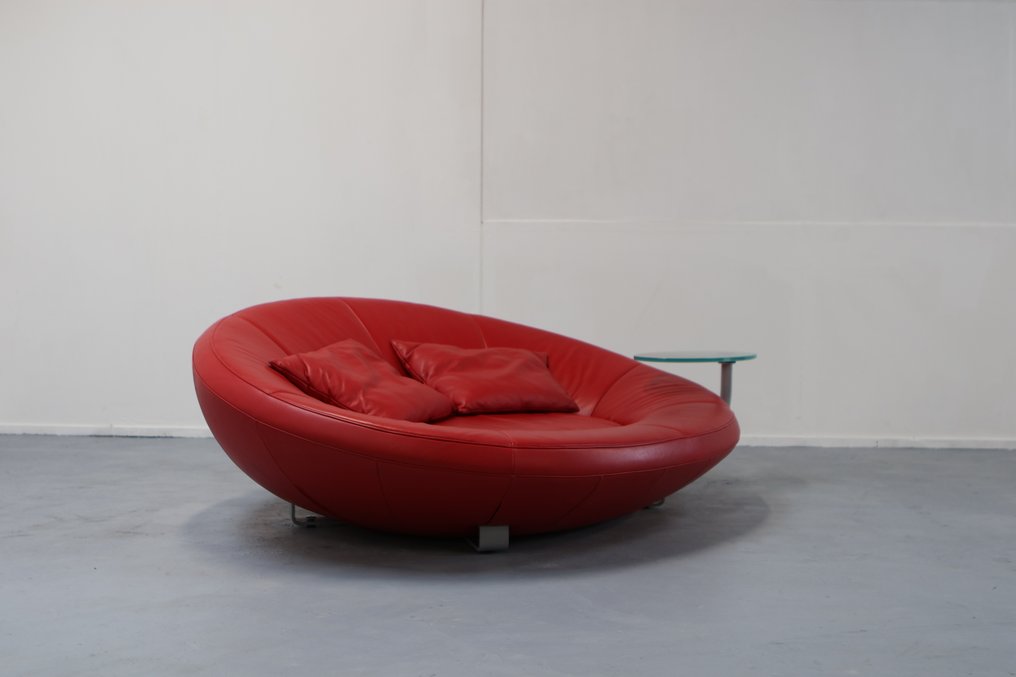 de Sede - Jane Worthington - Soffa - DS-152 - Läder, Trä, Metall #1.0