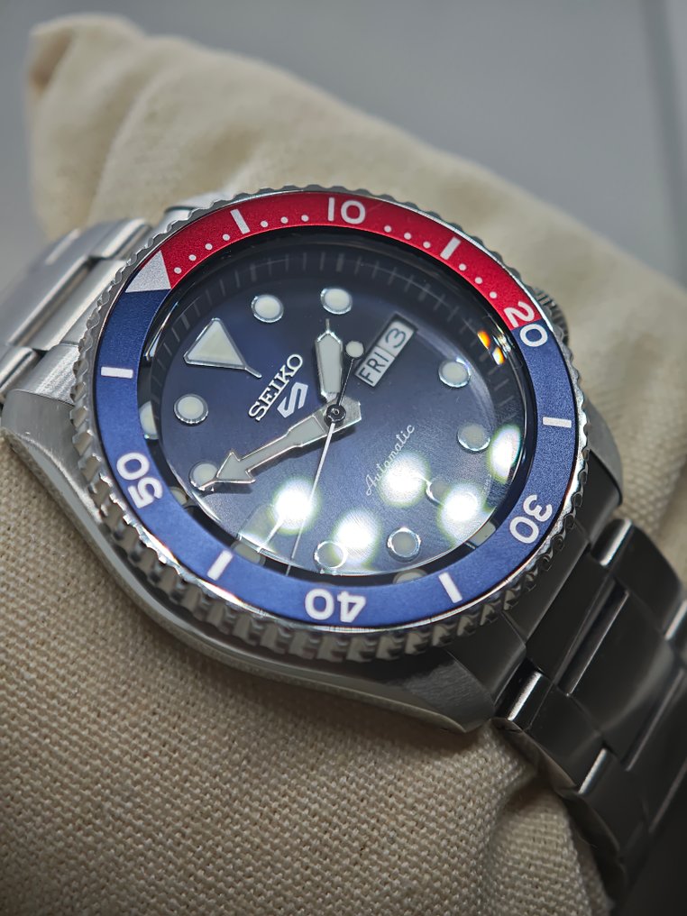 Seiko - 5 Sports GMT Automatic Pepsi - No Reserve Price - SRPD53K1 - Men - 2010-2020 #3.2