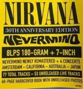 Nirvana - Nevermind (30th Anniversary Edition) Limited Super Deluxe Edition Boxset - LP dobozkészlet - 180 gram, Újrakevert - 2022 #2.1