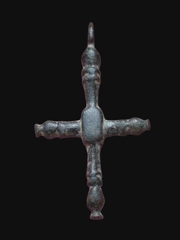 Medieval, Crusaders Era Bronze, Rare Cross Pendant (No Reserve Price) #3.2