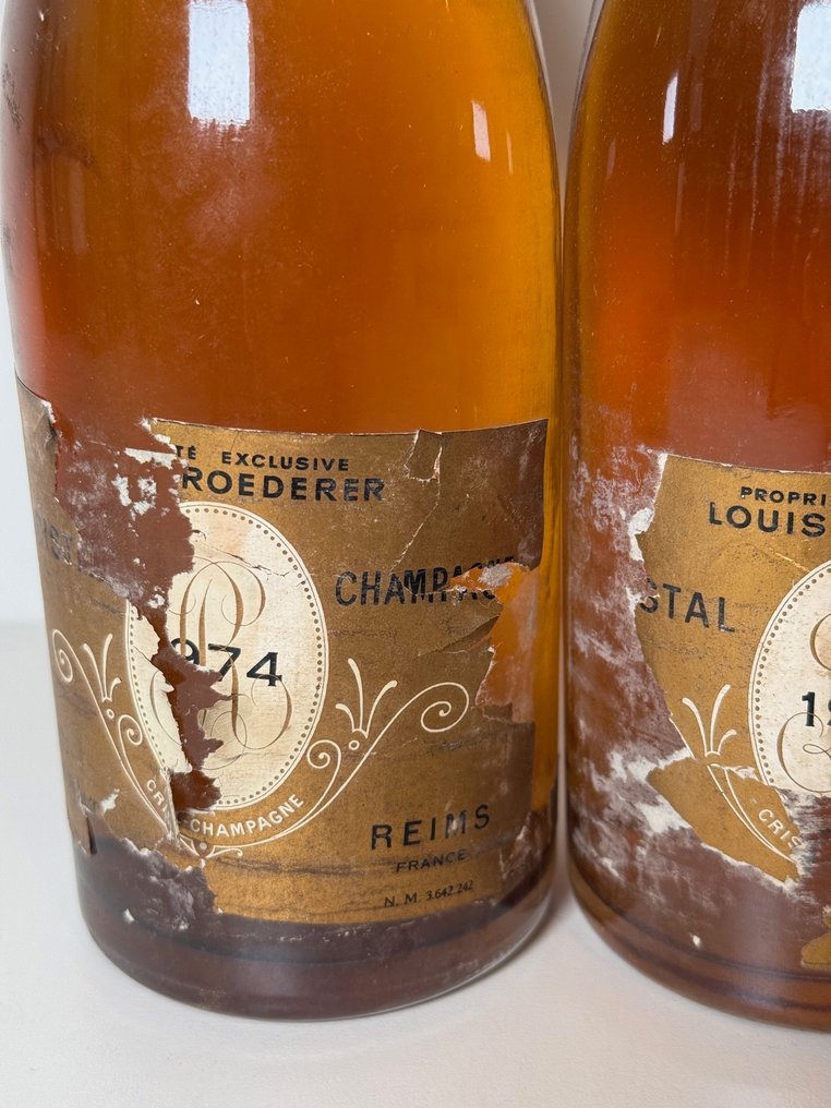 1974 Louis Roederer, Cristal - Σαμπάνια Cristal - 2 Î¦Î¹Î¬Î»Î· (0,75L) #1.0