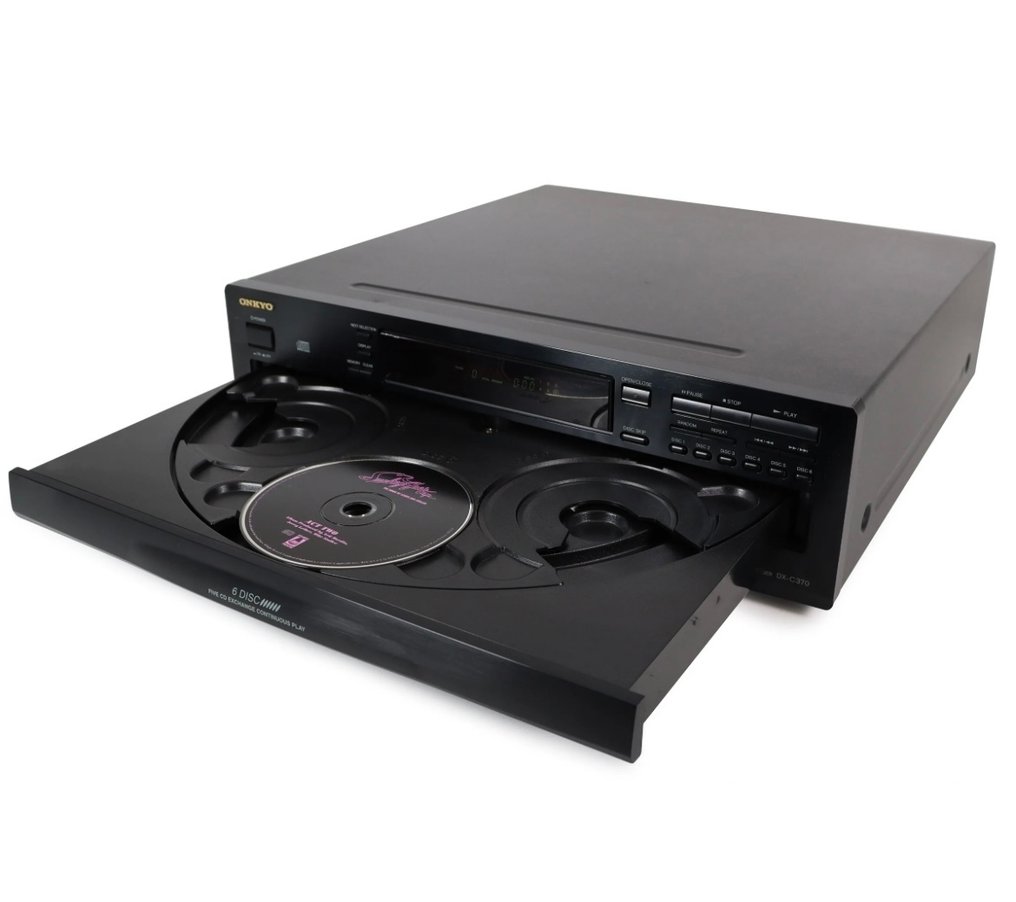 Onkyo - Onkyo DX-C370 6-Disc Carousel CD Player 5-Disc Exchange Continuous Play (1999) CD-Player #1.0