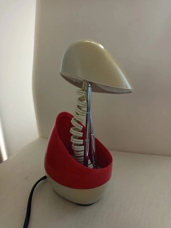 Bordlampe - Plast, Krom #3.2