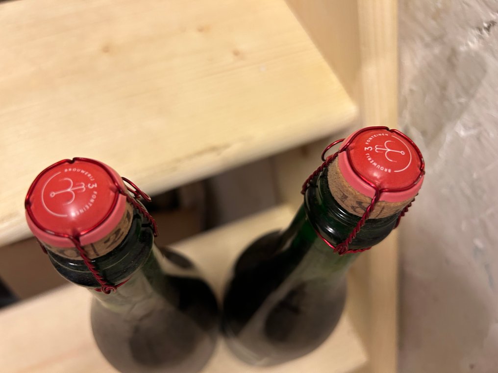3 Fonteinen - Jordgubbe/Kriek, 2 säsonger. - 75 cl - 2 flaskor #2.1