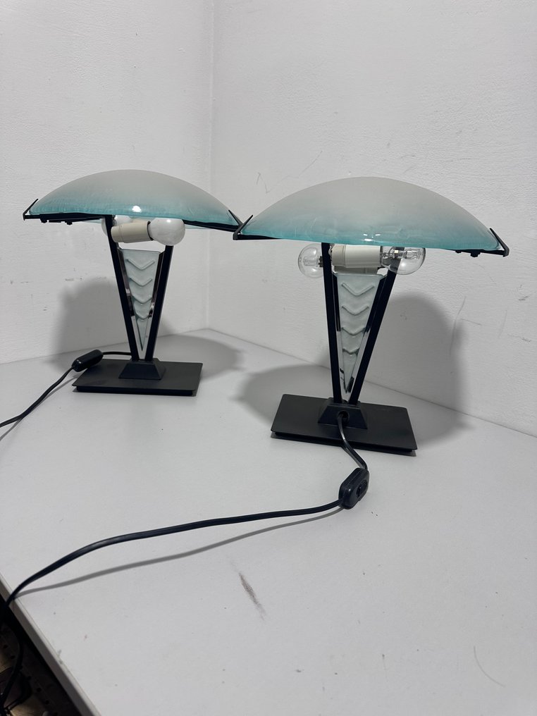 Table lamp (2) - Murano glass - Pair of lamps #4.3