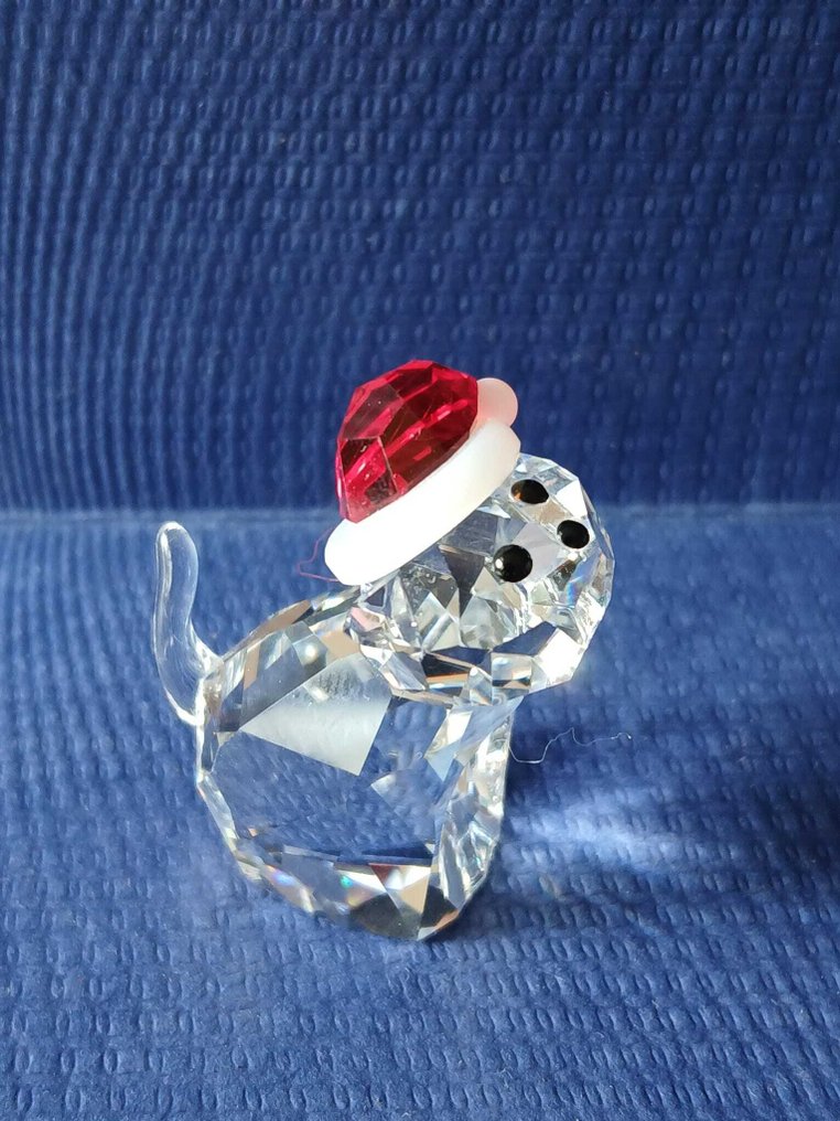 Swarovski - Peter Heidegger - Statuetta - Katze mit Santa´s Mütze 5060448 ohne Box - Cristallo #4.3