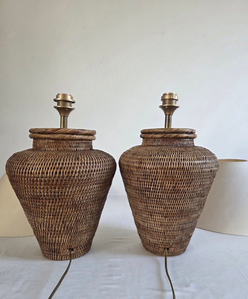 Table lamp (2) - Rattan #2.1