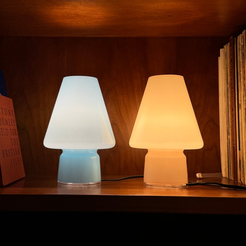 Artemide - Alessandro Mendini - 台灯 (2) - Bibi（Sidecar） - 包覆玻璃 - 九十年代 #3.2