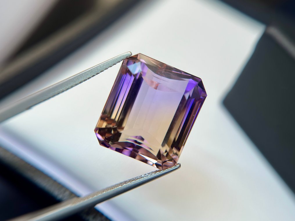 χωρίς τιμή ασφαλείας - 1 pcs  Μωβ, Κίτρινο Αμετρίνης  - 30.72 ct - Διεθνής Ένωση Έγχρωμων Πολύτιμων Λίθων (ICA GemLab) - ΑΠΙΣΤΕΥΤΑ ΑΨΕΓΔΙΑΣΤΑ ΑΜΕΤΡΙΝΗ #4.3