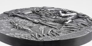 Isole Cook. 20 Dollars 2021, 3 oz, Titan Cronus, third release in the Titan Series #3.2