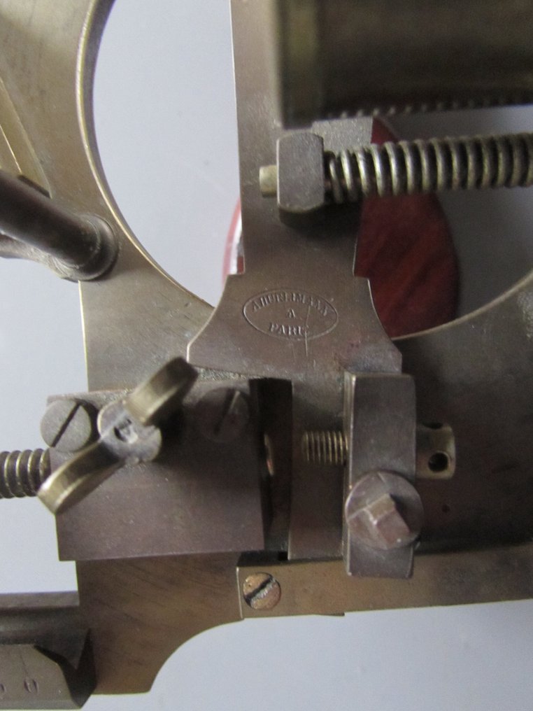 六分仪 - 黄铜 - A.Hurlimann Paris - 已注意到 #3.2